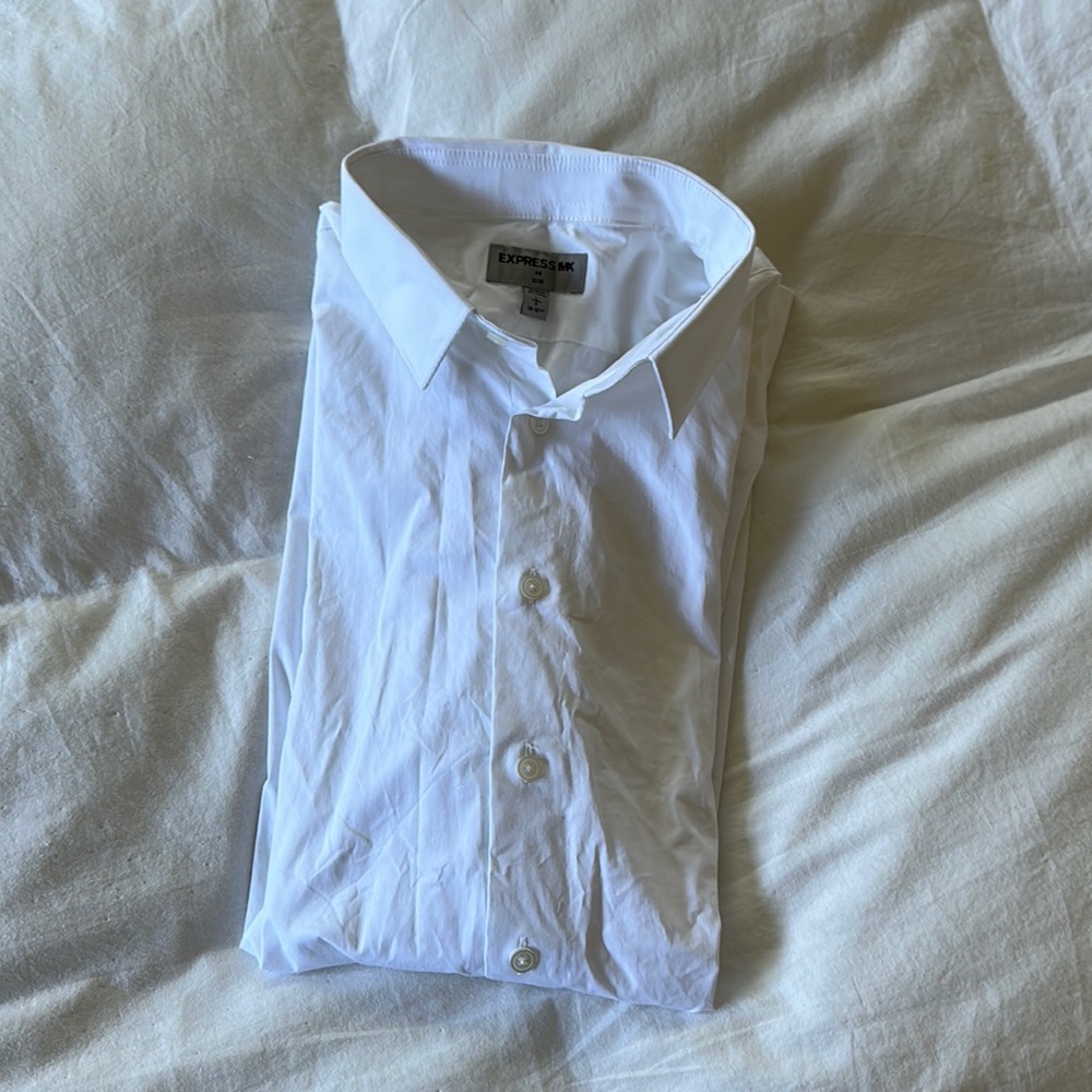 Men’s White Dress Shirt